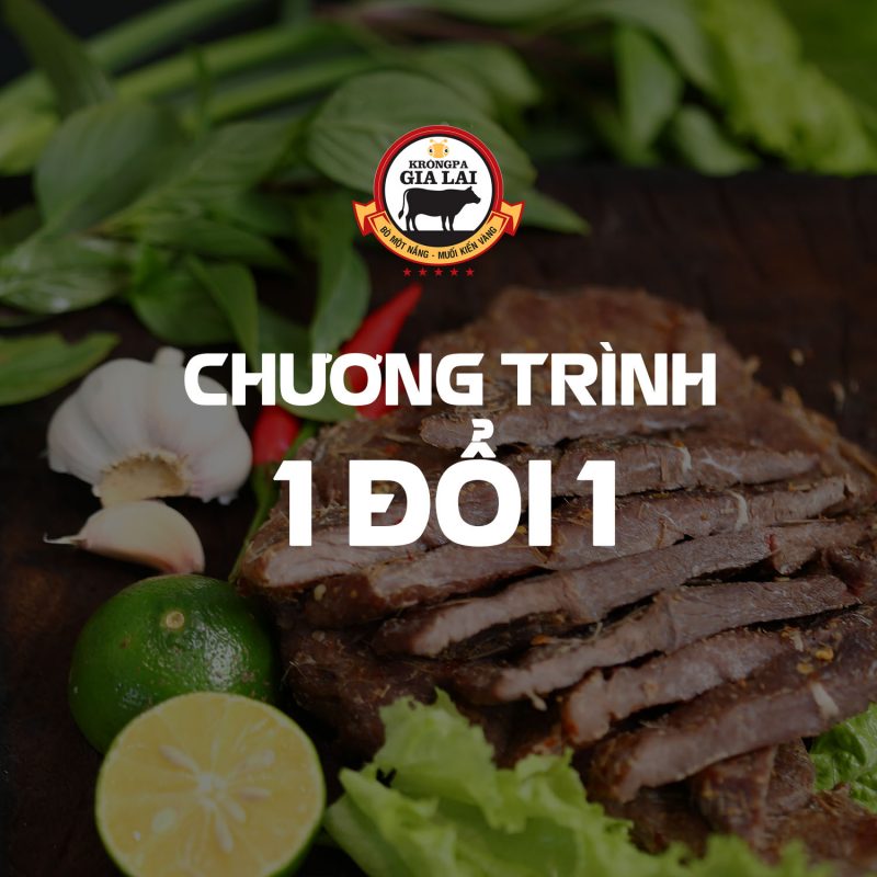 chương trình 1 đổi 1 bò một nắng